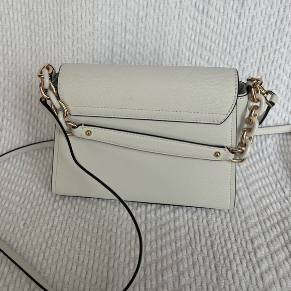 Michael Kors White Leather Crossbody - Picture 2 of 6